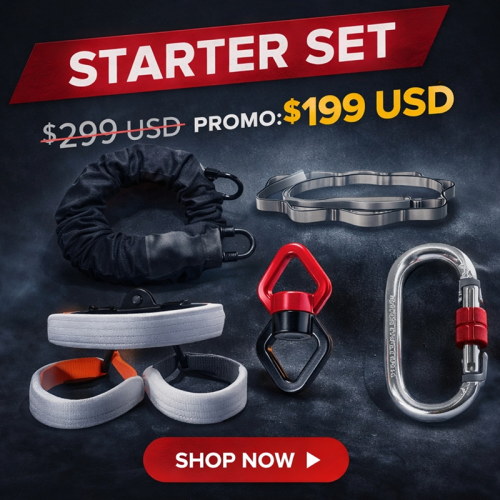 Professional Bungee Fitness Cord Set for AIRFIT Bungee Workout System